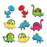 Sticker Dinosaures rigolos