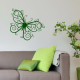 Sticker Papillon arabesques