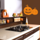 Sticker Citrouilles d'Halloween