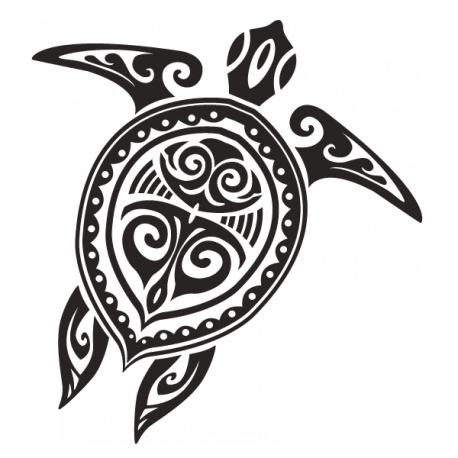 Sticker Tortue Tahiti