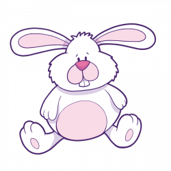 Sticker Lapin peluche 2