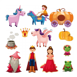 Sticker Personnages de contes