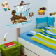 Sticker Bateau de pirate et accessoires