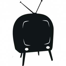 Stickers ardoise télévision