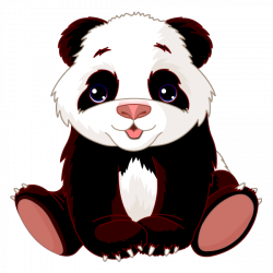 Sticker Bébé Panda