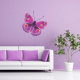 Papillon violet