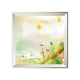 Sticker tableau campagne papillon beige