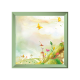 Sticker tableau campagne papillon vert