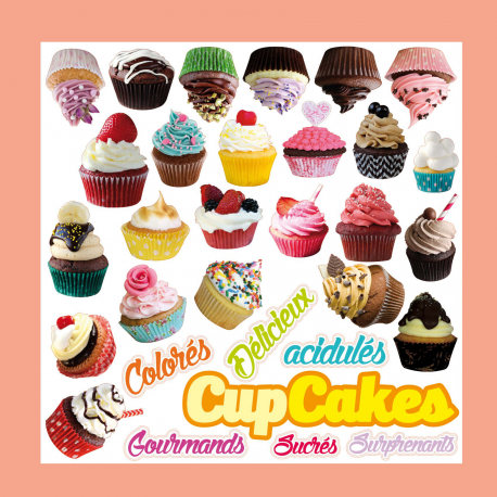 Sticker CupCakes Gourmand