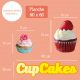 Sticker CupCakes Gourmand