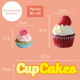 Sticker CupCakes Gourmand