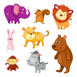 Sticker Animaux rigolos