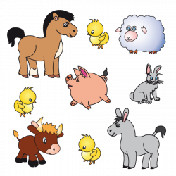 Sticker Animaux de la ferme