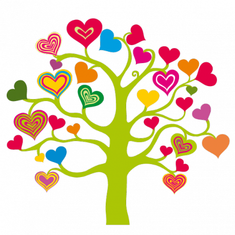 Sticker Arbre A Coeur 2