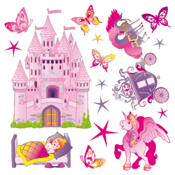 Sticker La Princesse et son Royaume