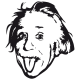 Sticker Einstein