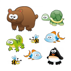 Sticker Animaux sauvages